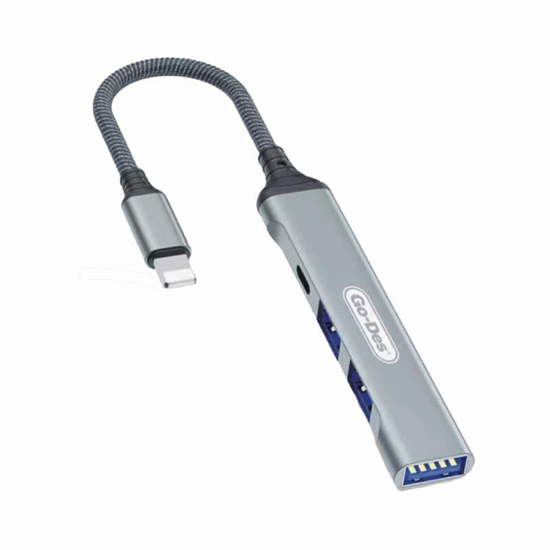 Go-Des GD-UC703 4 in 1 Çoklu USB İstasyonu - 1 Go-Des GD-UC703 4 in 1 Çoklu USB İstasyonu - 1